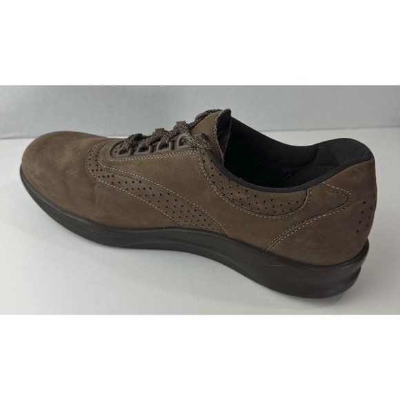 SAS Walk Easy Walking Shoes Women's US 9.5 M Brown Suede Lace Up Comfort USA - Picture 4 of 12